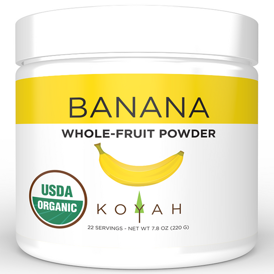 organic banana powder