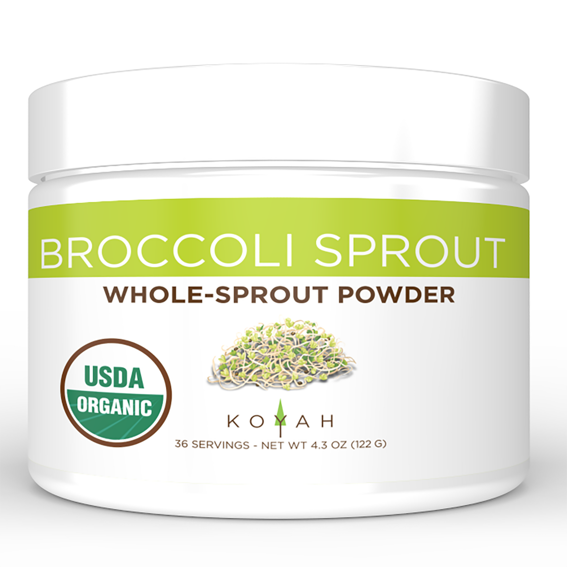 organic broccoli sprout powder