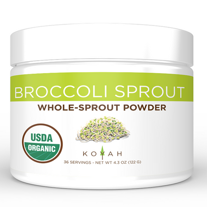 organic broccoli sprout powder