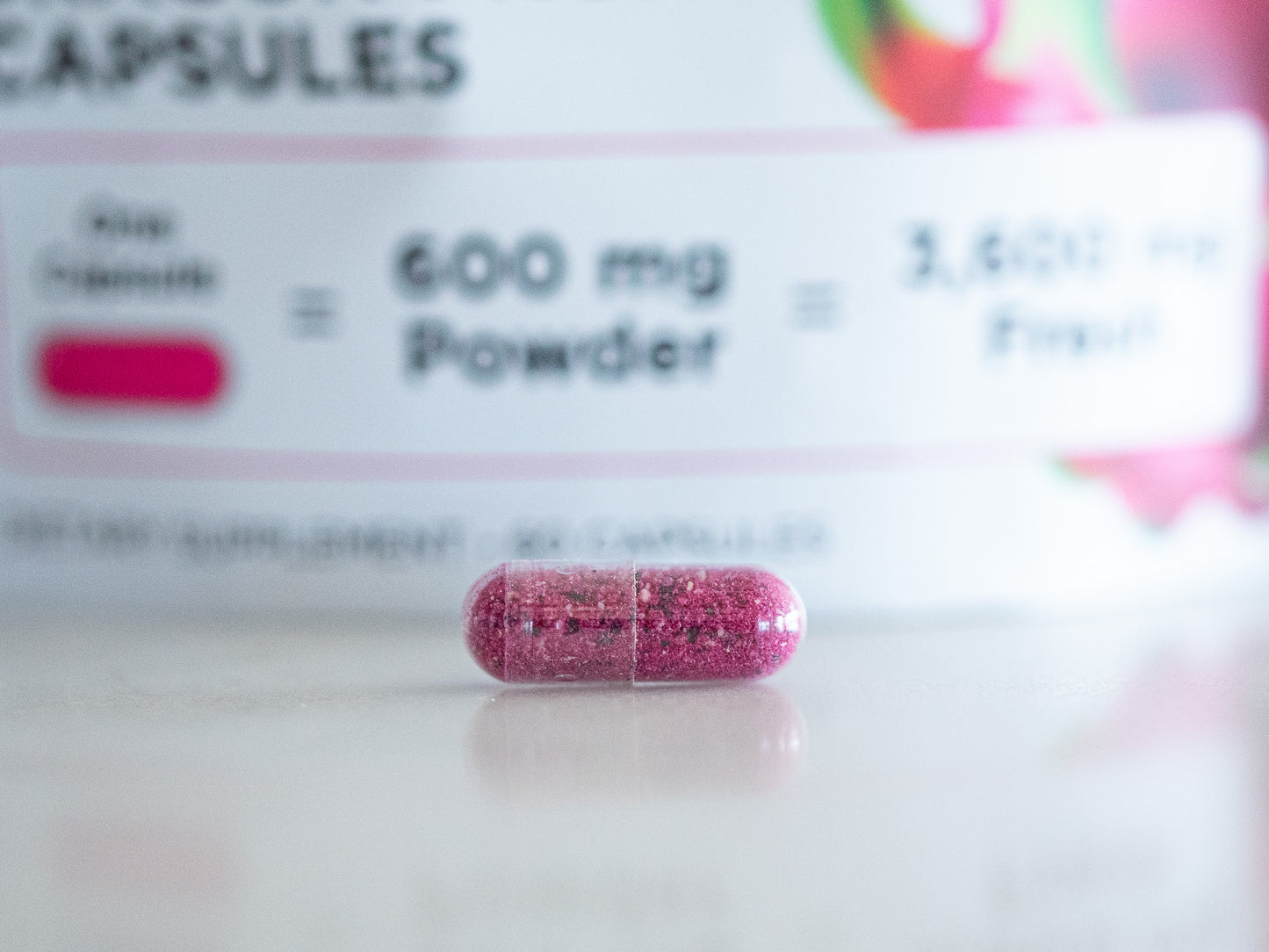 Organic Dragon Fruit Capsules