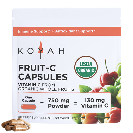 fruit c capsules front of package