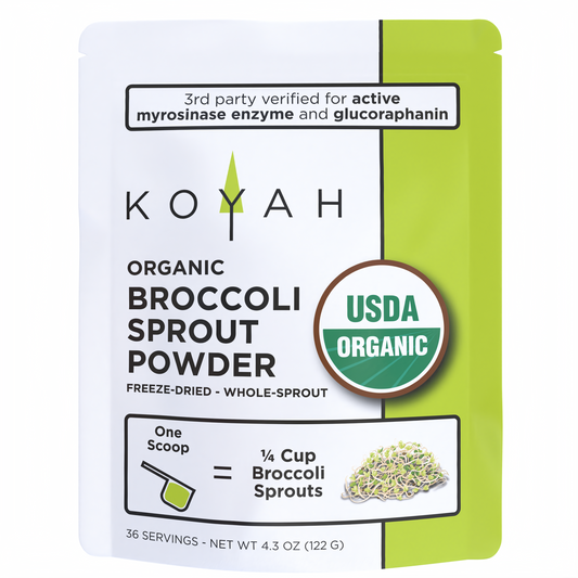 organic broccoli sprout powder