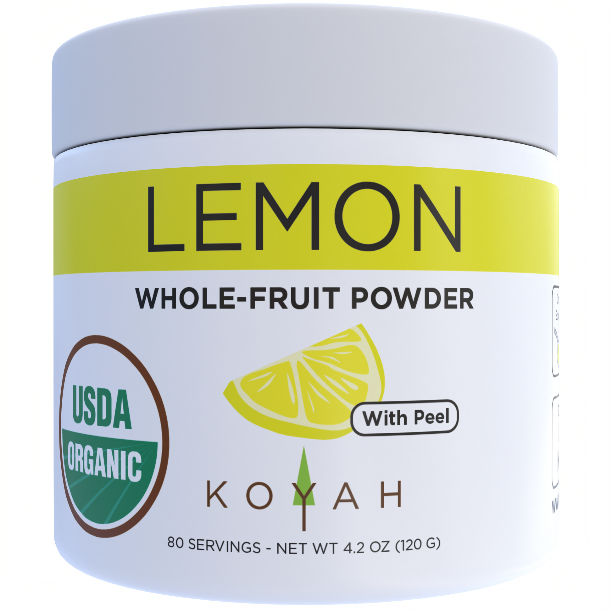 organic lemon powder