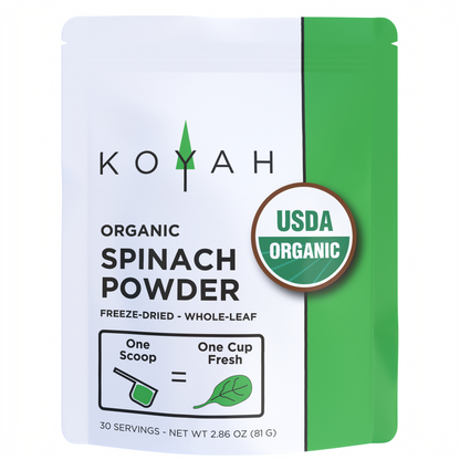 organic spinach powder