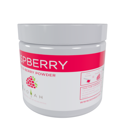 3D image raspberry powder